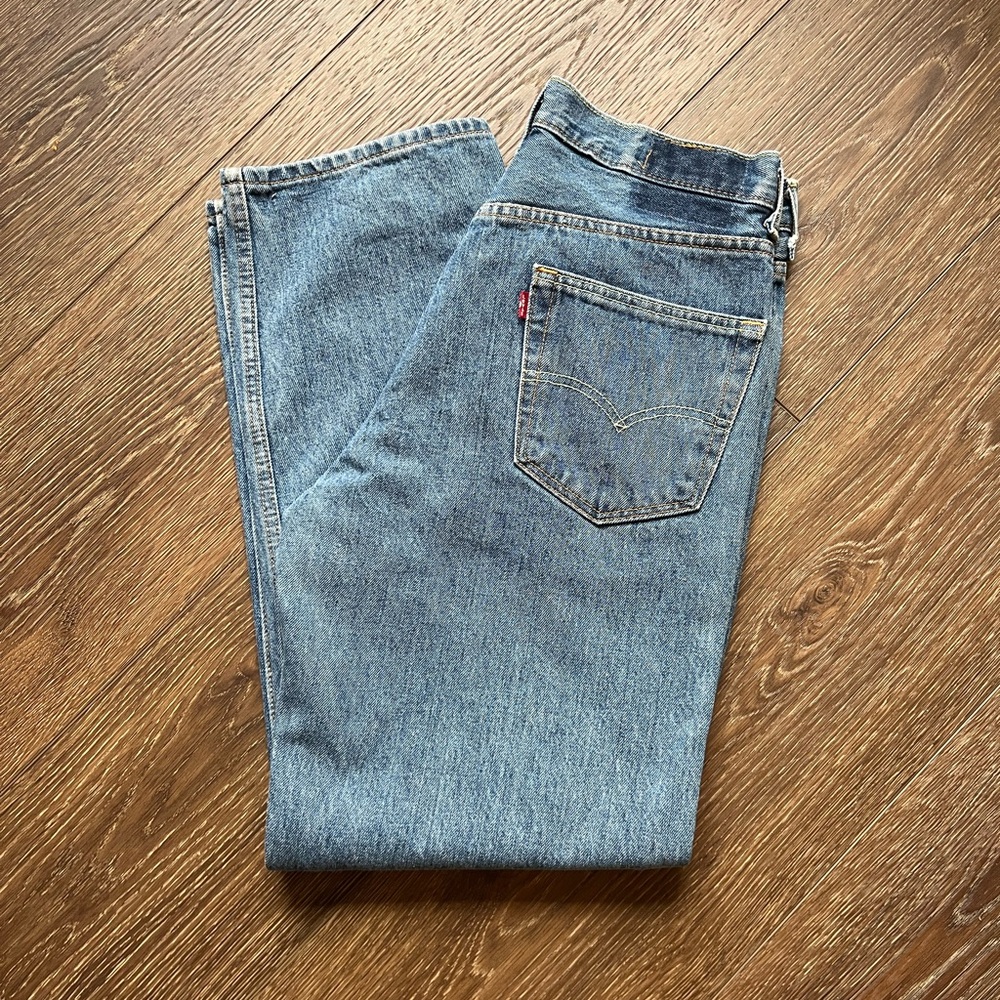 Levi's 550 Blue Straight Jeans